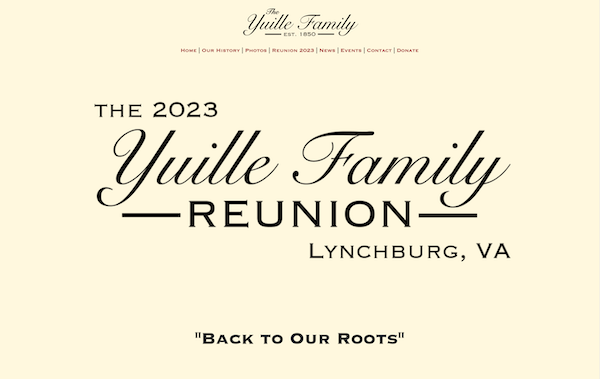 Yuille Family Genealogy Project